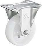 ハンマー　Ｓ型　オールステンレス　固定　ナイロン車　６５ｍｍ 320SR-N65-BAR01