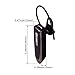 GSWORDY Ultralight Wireless and Handsfree Bluetooth Headset, 24 Hours Talk Time, 22 Hours Music Play Time (Black)