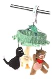 Maurice Sendak's Little Bear Carry Along Carousel, Attaches to Cribs, Carseats, Strollers & More with Little Bear, Duck & Cat