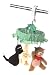 Maurice Sendak's Little Bear Carry Along Carousel, Attaches to Cribs, Carseats, Strollers & More with Little Bear, Duck & Cat