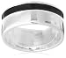 Fred Bennett Black Flat Band Ring