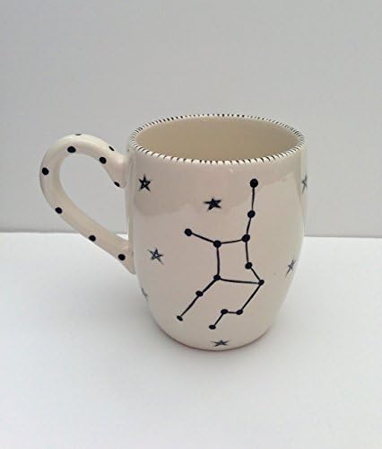 personalized ceramic astrological coffee mug