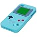 LIGHT BLUE Game Boy Series Silicone Rubber iPhone 4/4S Case