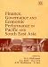 Book Finance, Governance and Economic Performance in Pacific and South East Asia