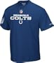 Indianapolis Colts Blue Prime 2009 Player Sideline T-Shirt - Medium