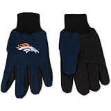 McArthur Sports Denver Broncos Sports Utility Glove- 2 Pairs One Size Fits Most
