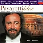 Pavarotti Plus by  Giacomo Puccini, Giuseppe Verdi, James Levine, Leone Magiera, and Philharmonia Orchestra of London 