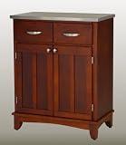 Buffet- Cherry/ Stainless Steel