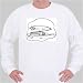 Sweatshirt with black and white, Los Angeles, aircraft, flying, California, building, dirigible, blimp