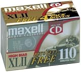 MAXELL XLII 110-minute Audio Cassette Tape (4 Pack)