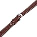 Timex Women's Q7B879 Woven Leather Calfskin 12mm Brown Replacement Band