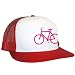 Pink Bicycle Trucker Hat