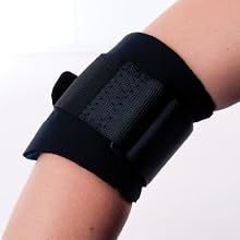 Scott Specialty 3410-15-400 Latex Free Neoprene Tennis Elbow Support with Strap, Medium
