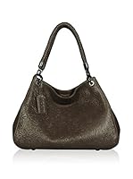 POON Switzerland Bolso asa de mano (Marrón Oscuro)