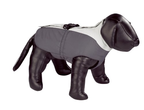 Nobby 69100-50 Hundemantel "Lynes" 29 cm, hellgrau-dunkelgrau