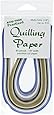Quilling Paper 1/8" 80/Pkg-Pearlized (8 Colors)