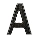 Darice 9190-A Solid Wood Letter, Capital A, 5