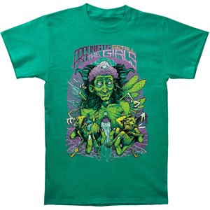 Arsonists Get All the Girls - Old Green Bug Lady T-shirt