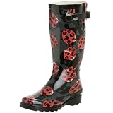 Chooka Women's Ladybug Skulls Rainboot