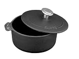 Review Sante PSDO-5 / Sante 3/4 Quart Pot with Lid Cast Iron With True Seasoned Interior