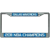 NBA Dallas Mavericks NBA Champions Laser Chrome Frame