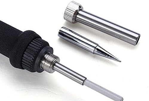 Alwayswish 60W 110V Type Adjustable Electrically Temperature Welding Gun Soldering Solder Iron Heat Pencil with 6pcs Different Tips for Variously Repaired Usage
