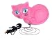 Pink Cat Eva Lamp