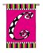 Twirly Curly Monogram Flags