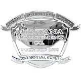 Body Candy - Officially Licensed SCARFACE Montana Management Shield Belt Buckle