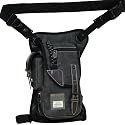 (デバイス)DEVICE マスター 2way レッグポーチ BK/スモークブラック【トラベル】(FHS-82048BK)