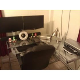 Walker Edison 3-Piece Contemporary Desk