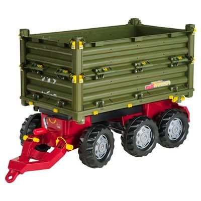 Schneider 12 501 2 - 3-achsiger Anh&auml;nger Dreiseitenkipper rollyMulti Trailer 88 cm