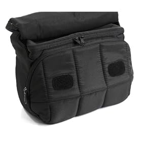 Fashion Waterproof camera case sling camera bag SLR gadget bag made with high quality special innovative mixtere Nylon-black