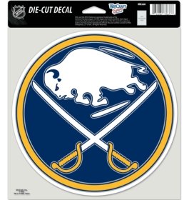 Buffalo Sabres 8x8 COLOR Die Cut Window Decal