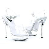 41DQ123WZHL. SL160  Ellie Shoes Womens 678 BROOK 6 Heel Sandal