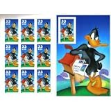 1999 Daffy Duck Pane of 10 Stamps (3306)