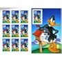 1999 Daffy Duck Pane of 10 Stamps (3306)
