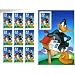 1999 Daffy Duck Pane of 10 Stamps (3306)