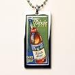 Retro-a-go-go 'DIXIE BEER' BIG GULP TABLET NECKLACE