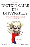 Revue Robert Laffont  / Dictionnaire des interprètes