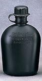 G. I. 1 Quart Black Plastic Canteen