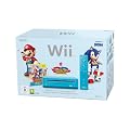 Console Wii bleue + Mario & Sonic aux Jeux Olympiques de Londres 2012 + T�l�commande Wii Plus - bleu
