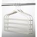 ULTRA-SLIM VELVET 4 BAR PANT HANGERS - SET OF 3- Beige