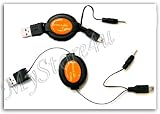 For Palm Zire 72 Retractable Sync and Charge Cable