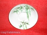 NORITAKE GREEN BAMBOO 1538G SAUCERS ONLY