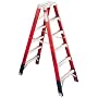 Werner T7404 4-Foot 375-Pound Duty Rating Fiberglass Multi-Use Twin Ladder