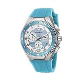 TechnoMarine Unisex 110006 Cruise Steel Chronograph Blue MOP Dial Watch