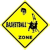 BASKETBALL ZONE game team job NEW school sign