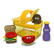 Melissa & Doug Deluxe Picnic Basket Fill & Spill Soft Baby Toy