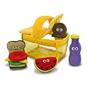 Melissa & Doug Deluxe Picnic Basket Fill & Spill Soft Baby Toy